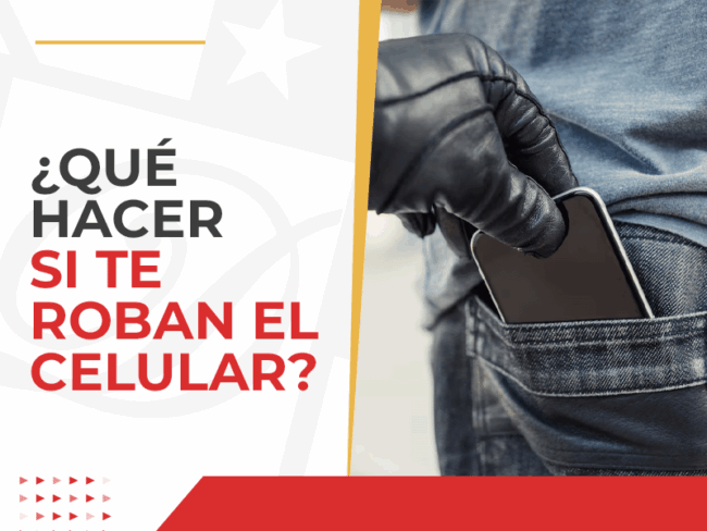 ¿Qué hacer si te roban el celular?