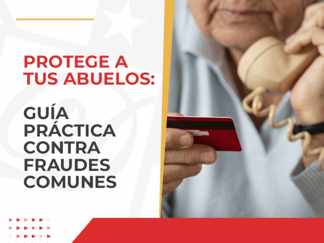 Protege a tus abuelos: guía práctica contra fraudes comunes